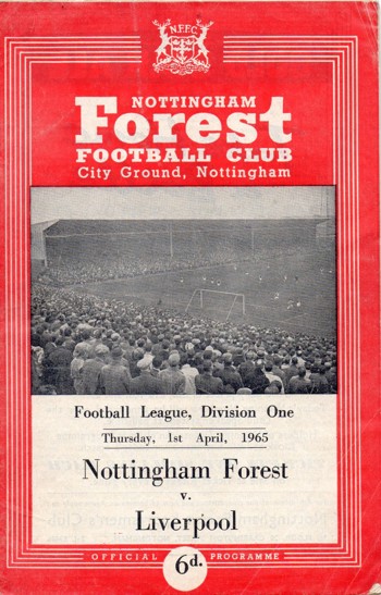 Match programme